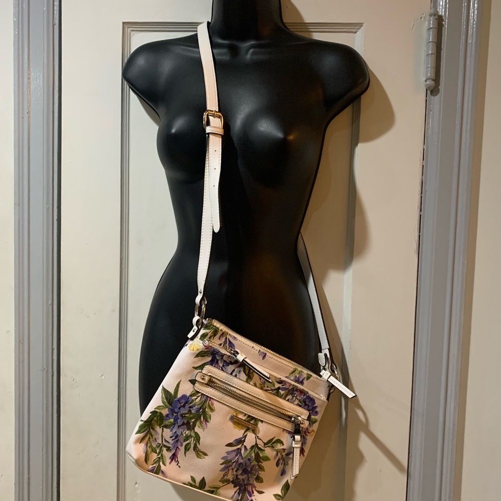 Dana Buchman Floral Print Crossbody